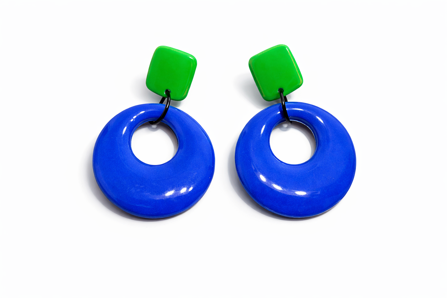 Blue Pop Dots