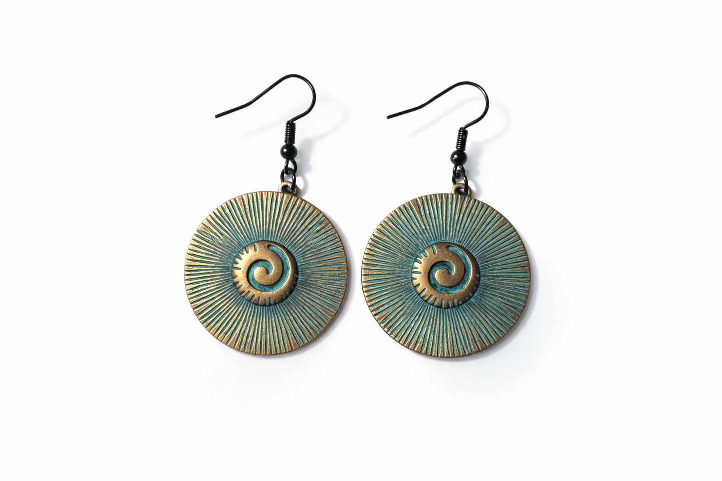 Sunburst Spiral Drops