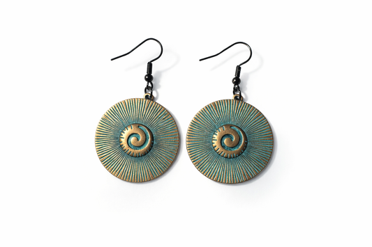 Sunburst Spiral Drops